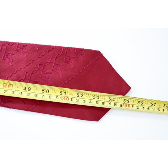 VTG Dunhill France Silk Embroidered Tie Business Casual Party Formalwear Retro - Picture 11 of 14